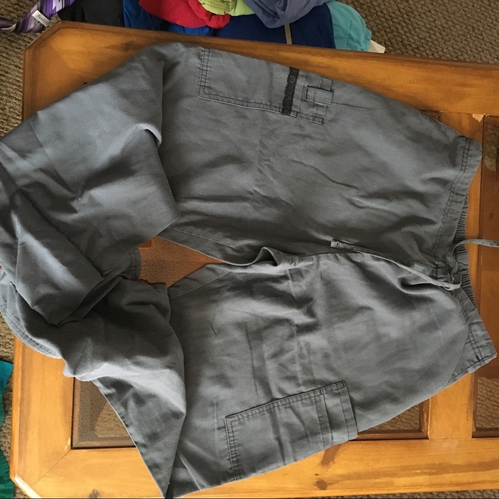 Grey scrub pants